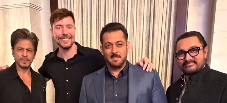 MrBeast Teases Collaboration With Shah Rukh, Salman And Aamir Khan