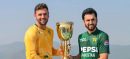 Pakistan, South Africa Captains Reveal T20 Series Trophy in Islamabad