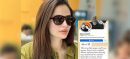 Sana Javed cautions fans about a fake verified Facebook account.