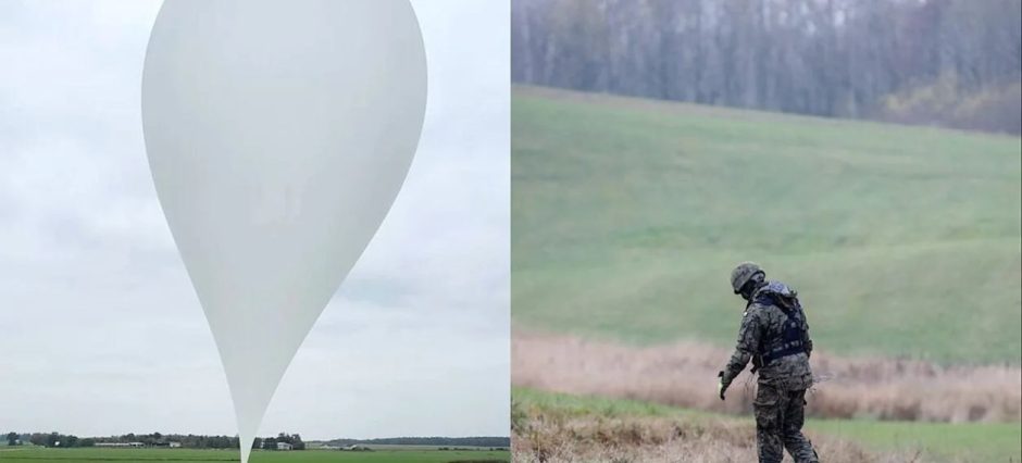 Balloons with smuggled cigarettes shut down Vilnius Airport