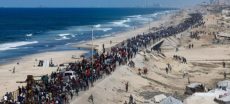 Palestinians Head Back to Gaza’s North Amid Fragile Ceasefire