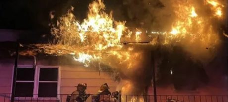 Fire Erupts In Muwachh Goth House, Four Children Injured