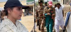Hadiqa Kiani On The Ground Helping Punjab Flood Victims