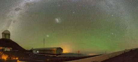 Mysterious Green Glowing Object Lights Up Moscow Sky Early