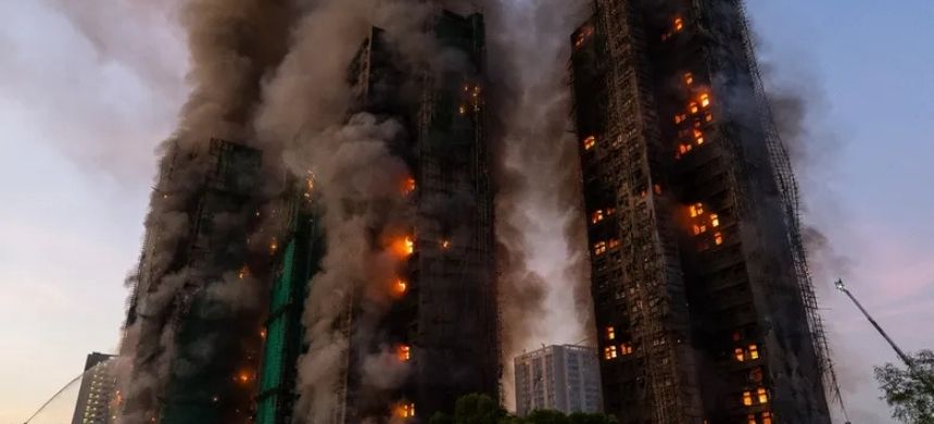 Hong Kong Housing Apartment Fire Leaves 44 Dead, 279 Missing