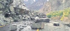 No Casualties Reported in Gilgit-Baltistan Landslide