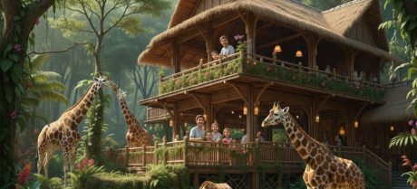 Pakistan’s First Giraffe Café Set to Open in Lahore