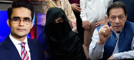 Shahzeb Khanzada responds after PTI supporter questions him on Bushra Bibi case.