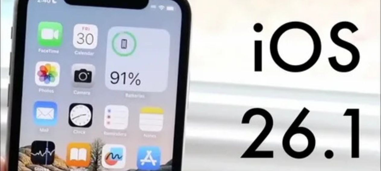 iOS 26.1 iPhone Update Fixes Design Issue