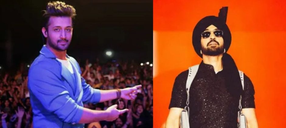 Dance Showdown: Atif Aslam Accused of Following Diljit Dosanjh