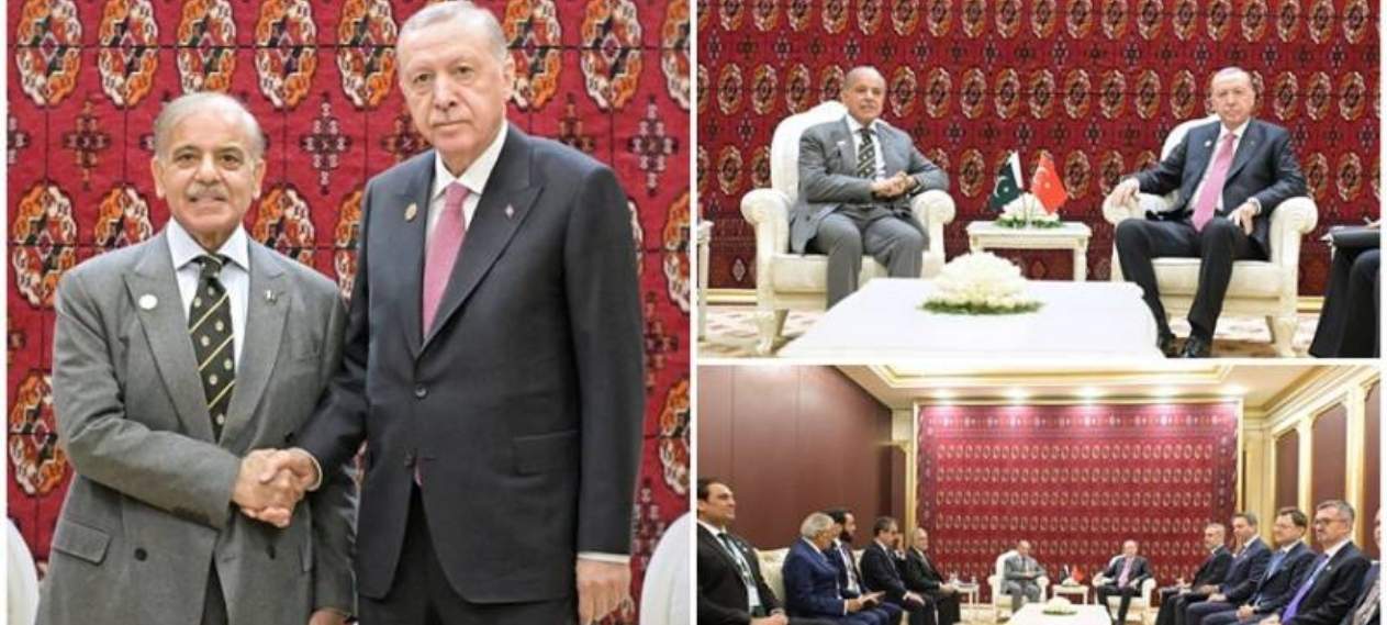 Ashgabat Meeting PM Shehbaz and Erdogan Focus on Regional Connectivity