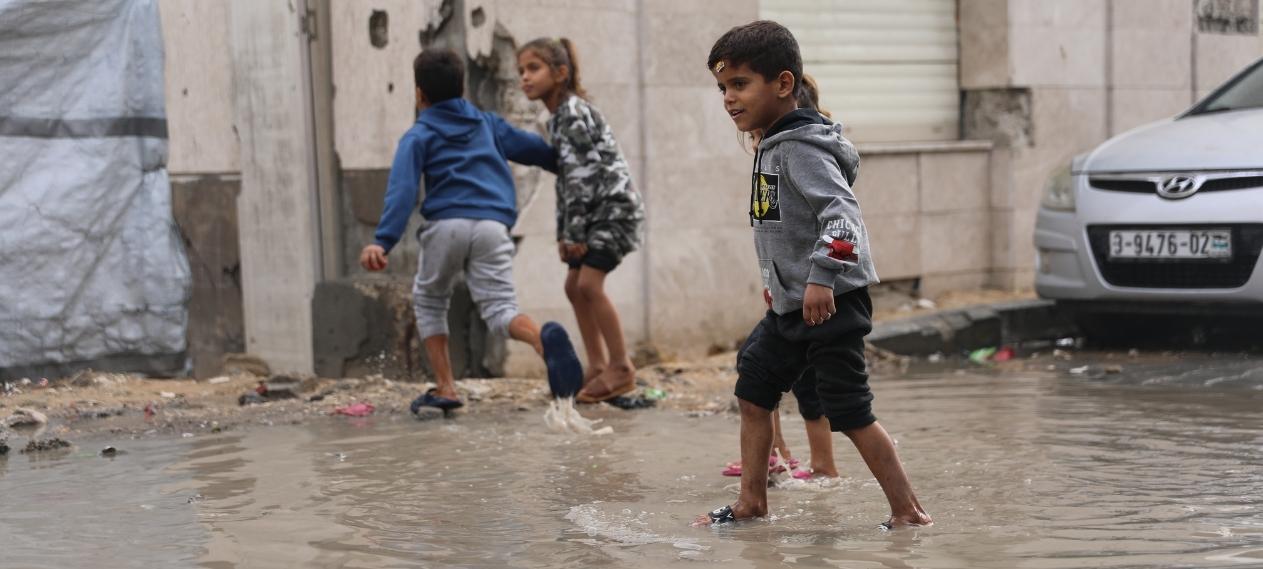 Deadly Rains Expose Gaza’s Humanitarian Crisis as 16 Killed Amid Flooding