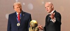 FIFA Presents a Peace Honor to U.S. President Donald Trump