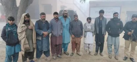 Ghotki Police Rescue Kidnapped Bus Passengers