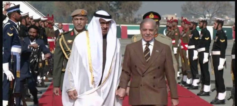Guard of Honour Welcomes UAE President on Historic Pakistan Visit