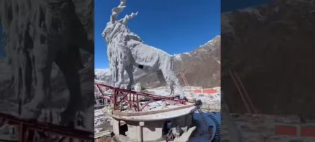 Kaghan Valley Unveils World’s Largest Markhor Sculpture