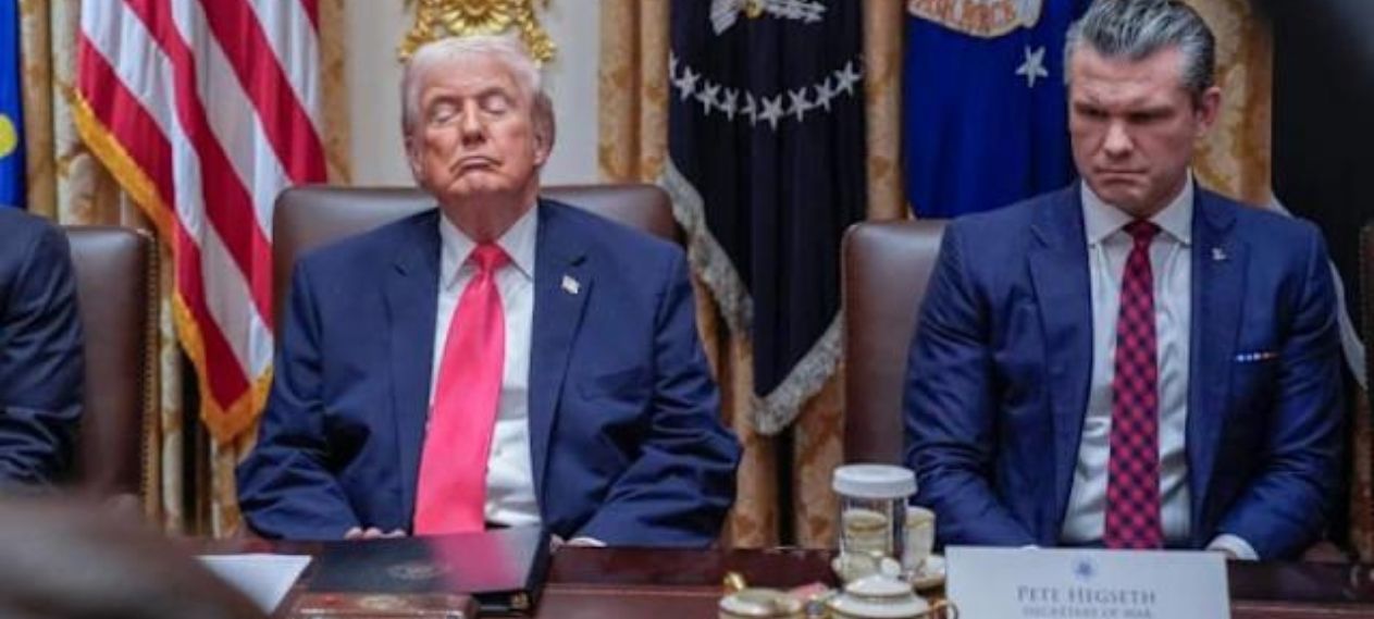 Trump Earns ‘Commander in Sleep’ Title After Appearing to Doze Off in Cabinet Meeting