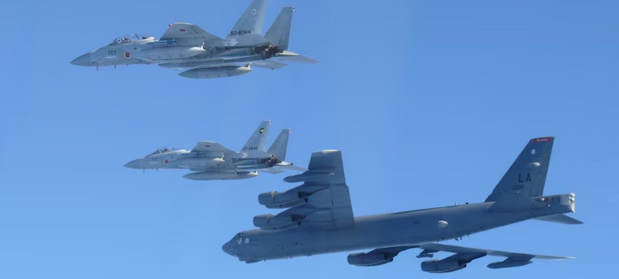 US Bombers Join Japanese Jets in Powerful Show of Force After China–Russia Drills