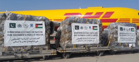 27th Pakistani Aid Consignment Leaves For Palestine With Essential Relief