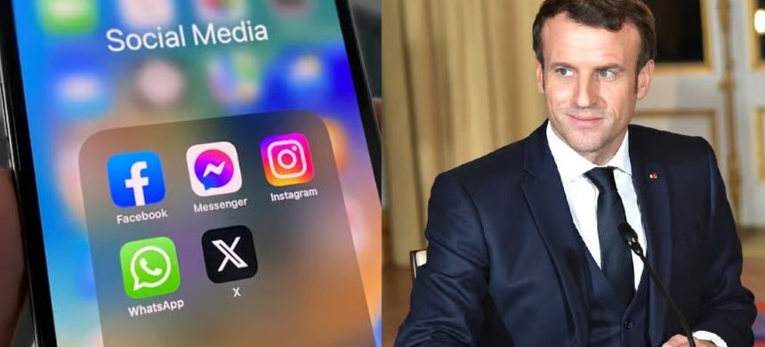 France Plans Social Media Ban for Under-15 Users