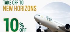 PIA Offers 10% Discount for Travelers Paying with Certain Bank Cards