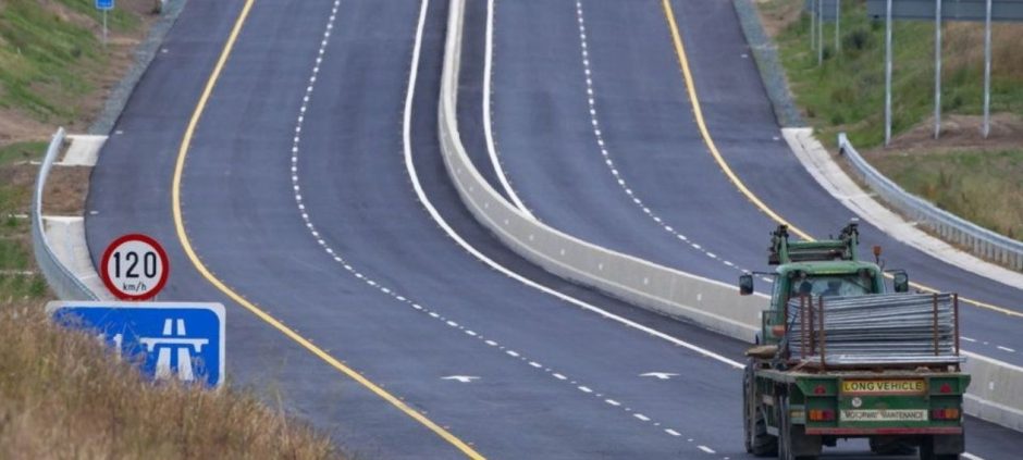 This Motorway Section Is Closed Due to Maintenance Work