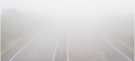 fog disrupts traffic
