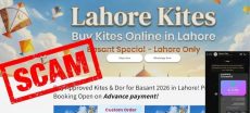 Basant 2026 Scam: Online Kite Seller Cheats Lahoris