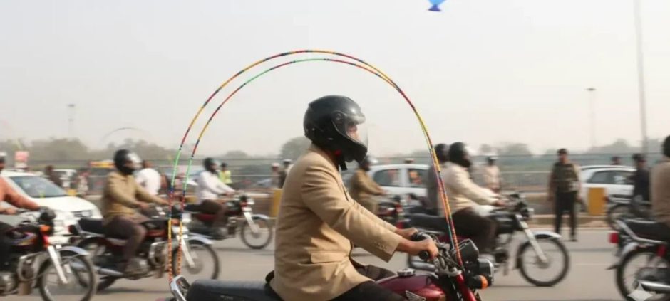 Bikers Will Face FIR for Riding Without Safety Rods During Basant