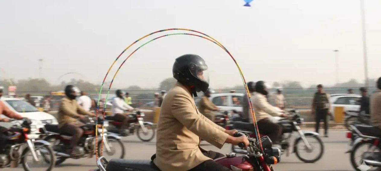 Bikers Will Face FIR for Riding Without Safety Rods During Basant