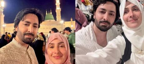 Danish Taimoor and Ayeza Khan’s Umrah Journey Goes Viral