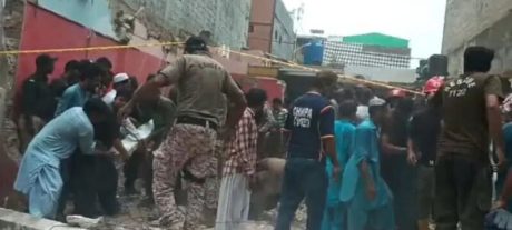 Deadly Blast Kills 13 in Karachi Building Collapse