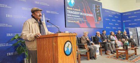IRS Hosts Launch of Urdu Translation of Tragedy in Kashmir