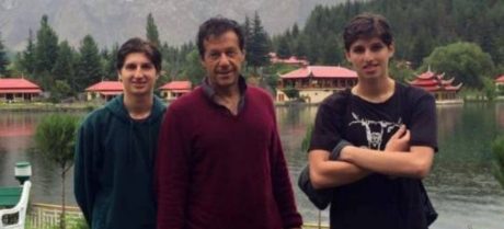 Imran Khan talks with sons after Supreme Court ruling