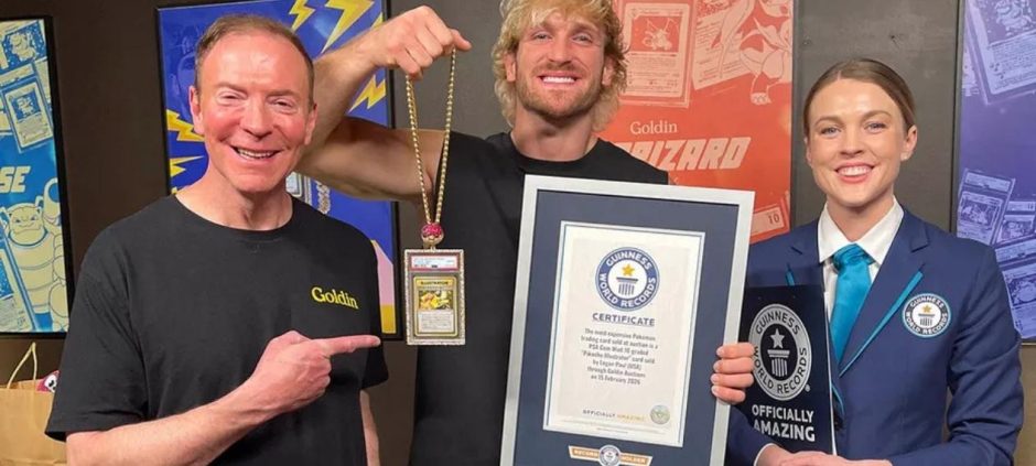 Logan Paul Sells Rare Pokémon Card for Record-Breaking $16.4M