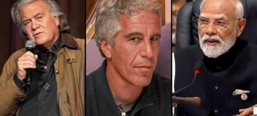 Modi’s Name Surfaces in Latest Epstein Document Release