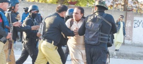 Over 200 PTI Workers Arrested During Protests In Quetta