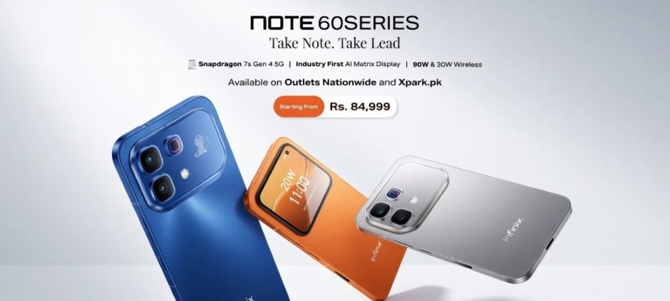 Infinix Launches NOTE 60 Series at Grand Event in Lahore