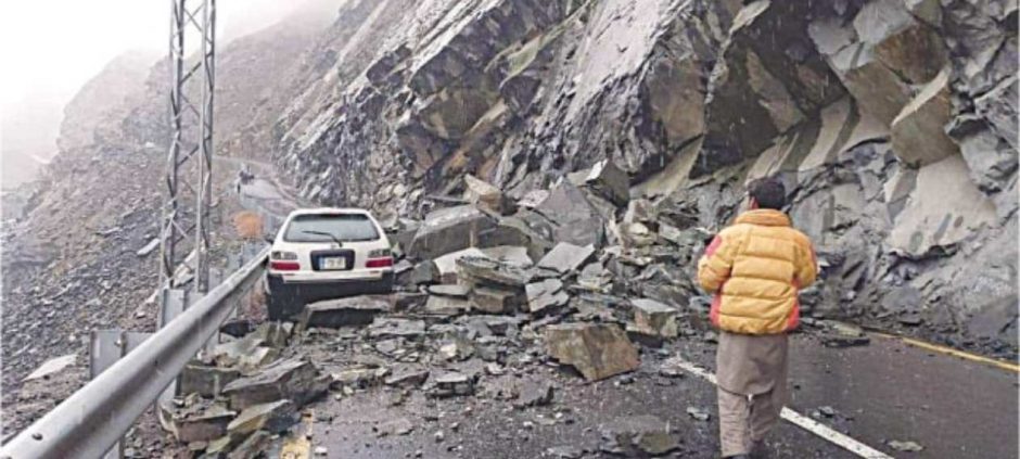 Landslides Block Karakoram Highway as Rain, Snow Hit Gilgit