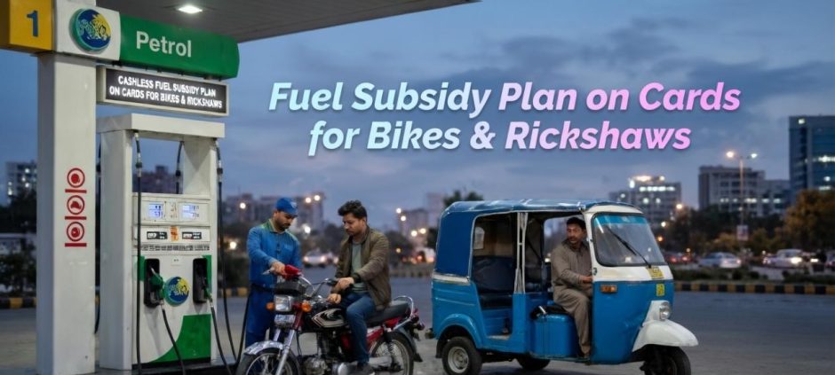 Petrol Subsidy Plan for Bikers and Rickshaw Drivers Under Review in Pakistan