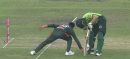 Salman Ali Agha Out in Strange Incident vs Bangladesh