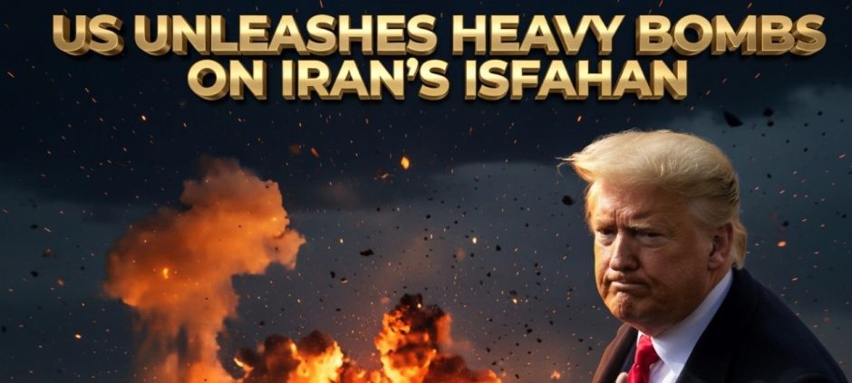 US Hits Iran with 2,000-Pound Bunker Buster Bomb as Video Goes Viral