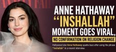 Anne Hathaway “Inshallah” Moment Goes Viral, No Confirmation on Religion Change