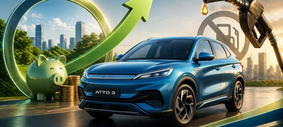 BYD Atto 3 Can Save Up To PKR 17 Lakh In Fuel Costs Over 3 Years