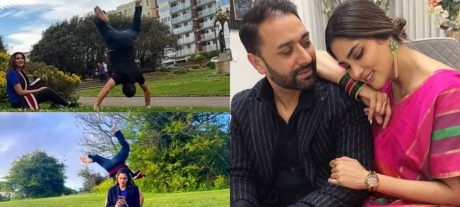 Fiza Ali Shares Husband’s Aerobatic Stunts Video