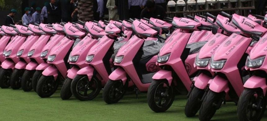 Sindh to Distribute Pink Scooters in Another District