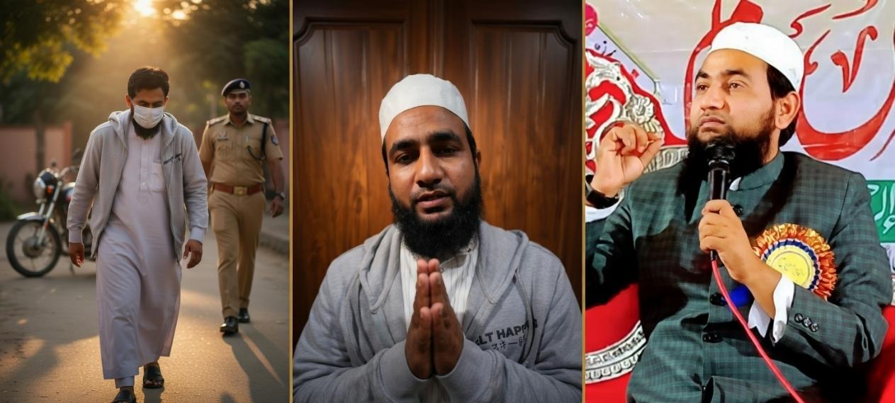 Indian Cleric Abdullah Salim Chaturvedi Arrest Sparks Torture Claims