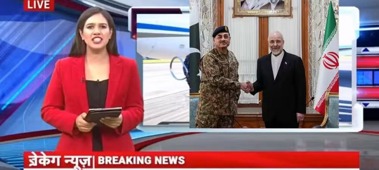 Indian Media Questions Authenticity of Asim Munir Iran Visit Video