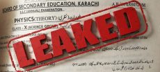 Karachi Class 9 Physics Exam Paper Leak Reported Online