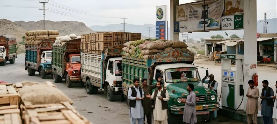 Karachi-Lahore Freight Rises to Rs14,000 Per Ton After Diesel Price Hike